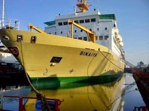 jadwal tiket kapal laut pelni km binaiya 2023 denpasar makassar bontang