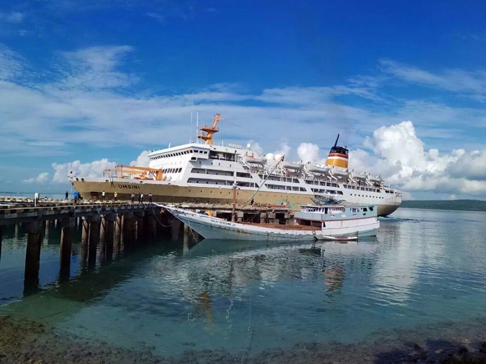 jadwal tiket kapal laut pelni km umsini 2022 surabaya makassar maumere kupang