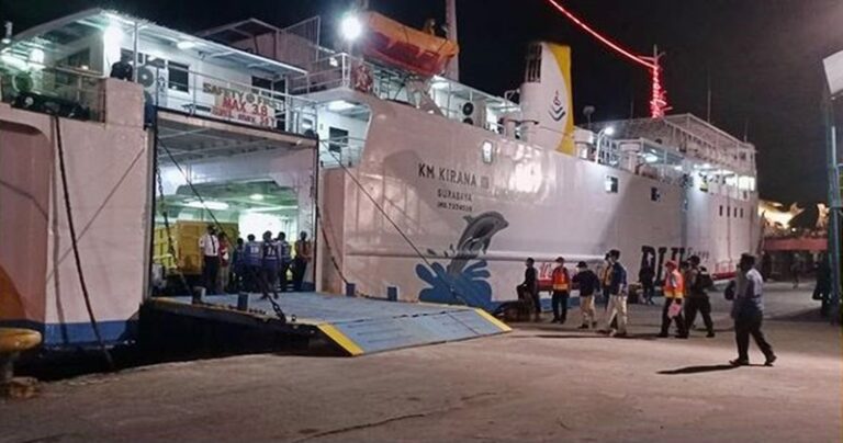 km kirana iii, jadwal kapal laut sampit surabaya