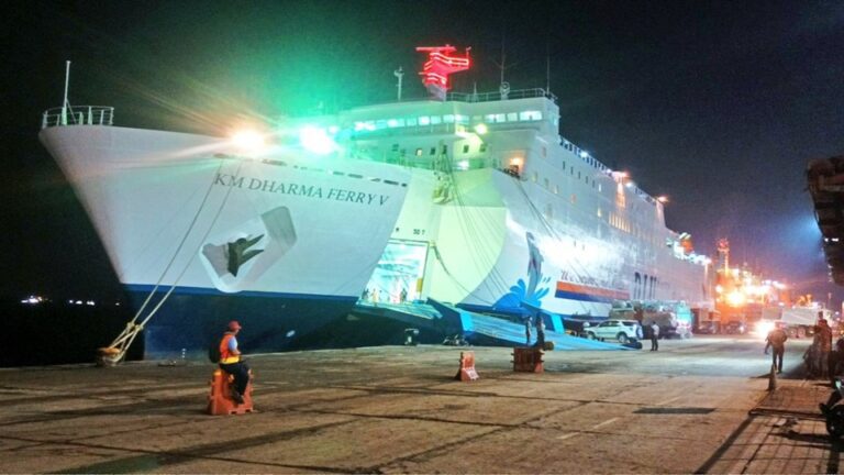 km dharma ferry v - jadwal kapal laut 2023