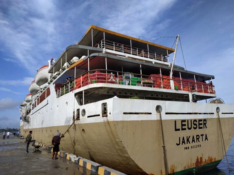 km leuser -- jadwal dan tiket kapal laut pelni 2023