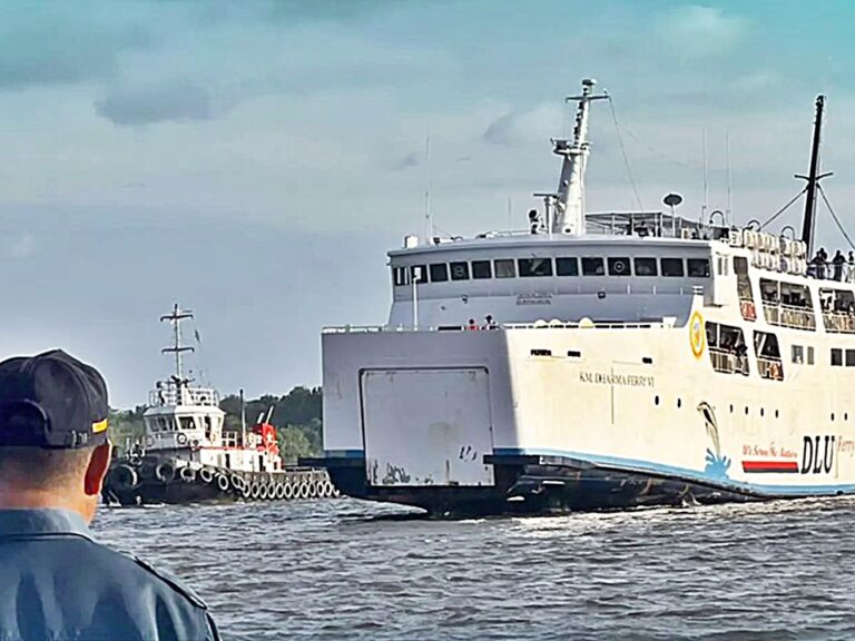 km dharma ferry vii -- jadwal kapal laut januari 2025