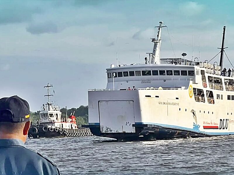 km dharma ferry vii -- jadwal kapal laut januari 2025