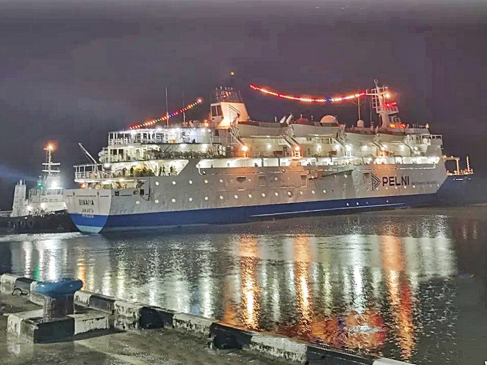 km binaiya -- jadwal dan tiket kapal laut pelni