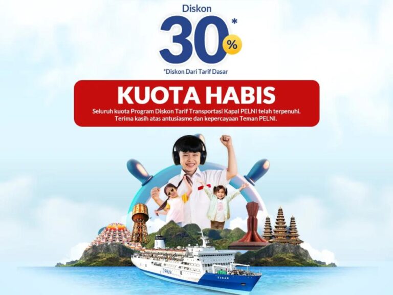 diskon tiket pelni habis