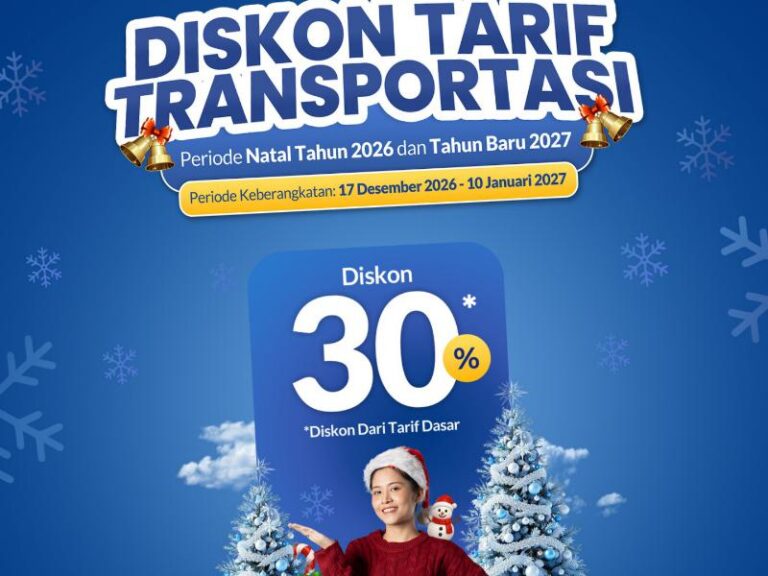 diskon tiket kapal nataru 2026 2027